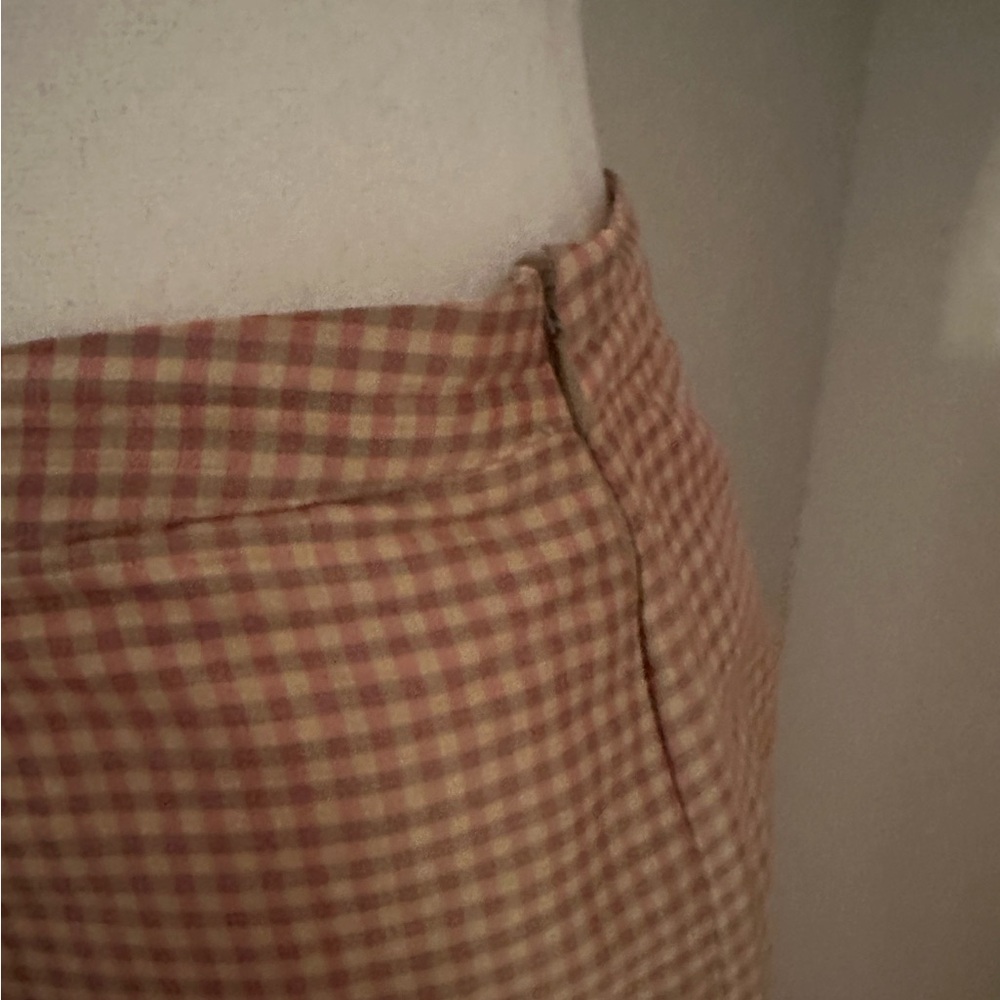 Tan Checkered Two-Piece Set - Picture 6 of 7